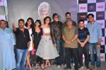 Kirti Kulhari, Andrea Tariang, Amitabh Bachchan, Taapsee Pannu, Shoojit Sircar, Angad Bedi, Piyush Mishra, Aniruddha Roy Chowdhury at Pink trailer launch in Mumbai on 9th Aug 2016